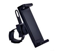 Besttoolifes Supporto a morsetto per telefono e tablet, per esercizi ellittici, 120240 mm, per bici e moto, con impugnatura flessibile, rotazione a 360°, per supporto fitness