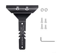 Besttoolifes Supporto per borraccia per reggisella, staffa in lega a doppia posizione compatibile con estensione per idratazione bici da montagna e strada (singolo)