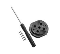 Besttoolifes Supporto per computer da bicicletta per Garmin, staffa GPS per bicicletta, base di riparazione per sedile maschio, compatibile con modelli Garmin e Bryton, staffa di fissaggio in plastica