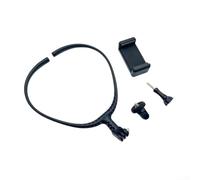 Besttoolifes Supporto regolabile per collo, 160 x 150 mm | Materiale ABS e PC di qualità, mani libere per ciclismo, escursionismo, vlogging, per Insta360, per dji per osmo