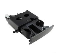 Besttoolifes T5 Per Transporter Portabicchieri Console Centrale Grigio Dual Drink Coin Storage Per 2003-2013 Guida a Destra RHD OEM 7H285860130T Costruzione In Metallo ABS
