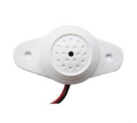 Besttoolifes Telecamera di sicurezza Audio Pickup Dispositivo di registrazione del suono Sistema Microfono per IP CCTV Monitor Apparecchiature di sorveglianza Bianco