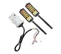 Besttoolifes Telecomando industriale per gru di sollevamento, telecomando elettrico per macchina di sollevamento con 800 MHz RF, modello YU-8 resistente all'olio e agli acidi (DC24V)