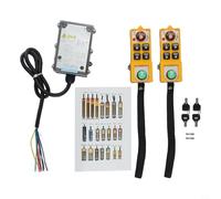 Besttoolifes Telecomando industriale per gru e trasportatori, YU-4S, telecomando di ricambio con trasmissione a 800 MHz, controller per gru di sollevamento resistente (DC24V)