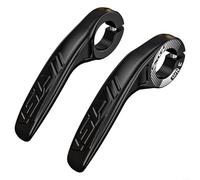 Besttoolifes Terminali per manubrio della bicicletta, in fibra di carbonio e alluminio, ergonomici, multi-angolo, regolabili, leggeri, per mountain bike e bici da strada, 22,2 mm, colore: nero