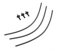 Besttoolifes Tubo di ricambio in silicone per macchine da caffè automatiche Siemens, tubo con 3 connettori per montalatte per macchina da caffè espresso