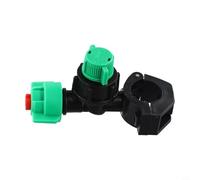 Besttoolifes Ugello antigoccia a flusso regolabile per trattori e sistemi di irrigazione da giardino - Morsetto per sistema di irrigazione in plastica, prevenzione gocciolamento (A)