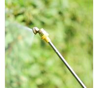 Besttoolifes Ugello nebulizzatore regolabile in ottone per irrigazione agricola e industriale - Irrigazione a goccia, atomizzazione della fontana e ugello spray di raffreddamento del tetto, (1 foro)