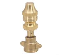 Besttoolifes Ugello spray in ottone ad alta pressione per spruzzatore elettrico - Ugello per nebbia diritto regolabile, per ugello da giardino con filettatura femmina M14, ottone agricolo (A)