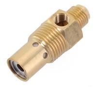 Besttoolifes Valvola di ritegno in ottone per compressore d'aria, valvola di non ritorno filettata maschio, accessorio per serbatoio o pressostato, scarico automatico di sovrapressione 8 bar funzione