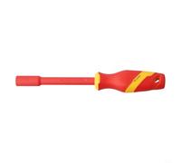 Besttoolifes VDE, chiave a bussola isolata da 1000 V, strumento di sicurezza ad alta tensione, in lega di acciaio TPE, strumento manuale per elettricisti, con presa esagonale, dimensioni 4-14 mm, per