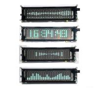 Besttoolifes VFD2515 Analizzatore di spettro audio con display di controllo del suono VFD, misuratore di livello musicale per audio auto, kit di analisi dello spettro di ingresso 5V 12V, livello audio