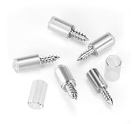 Besttoolifes Viti autofilettanti integrate e sistema di supporto del bordo, costruzione in acciaio laminato a freddo argento, set da 20 pezzi