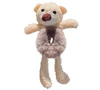 Bestvisse Elastici per capelli da ragazza con orsetto in peluche stile cartone animato, per ragazze e ragazze