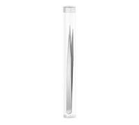 Bestvisse Pinzette a punta dritta in acciaio inox pinzette di precisione con manico comodo pinze per cucinare riparazione