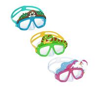 Bestway 22064 Maschera Subacquea per Bambini con animaletti, 3+ Anni