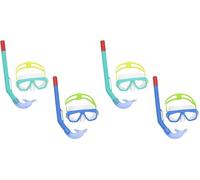 Bestway 24018-5 Maschera da snorkeling per bambini Aqua Champ Essential, 3+ anni (Confezione da 2)