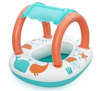 Bestway gommone gonfiabile per bambini con tettoia rimovibile comfort plush