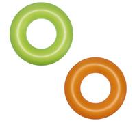 Bestway 36024 Ciambella salvagente gonfiabile per bambini trasparente Neon