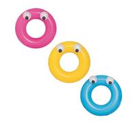 Bestway 36119 Ciambella Salvagente Gonfiabile per Bambini, Occhi Mobili