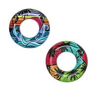 Bestway Ciambella gonfiabile Coastal Castaway 36350 – 91,4 cm – 2 pezzi – 10+ anni