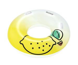 Bestway 36448 Ciambella salvagente Fresh Squeezed, giallo