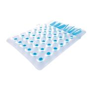 MATERASSINO MATRIMONIALE GONFIABILE 36 BUCHI CM 193X142 PER MARE PISCINA