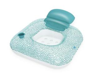 Bestway 43097-8 Ciambella poltrona gonfiabile da mare con portabicchiere