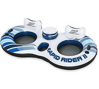 Bestway 43113 Ciambella Materassino Doppio Gonfiabile Portabicchieri Borsa Frigo