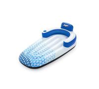 Bestway 43533 Materassino lounge Indigo Wave con porta bicchiere