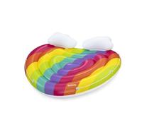 Bestway 43722 Isola gonfiabile a 2 posti Rainbow Dreams da mare