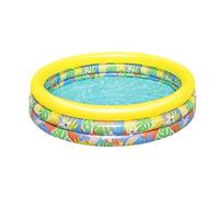 Bestway Piscina Gonfiabile Rotonda 51203 Tropical Ø168x38 Cm