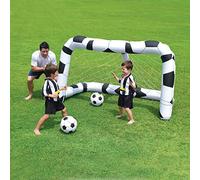 Porta da calcio Bestway gonfiabile 2 palloni gioco giardino mare piscina bambino