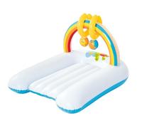 Bestway 52241 | Up In & Over - Fasciatoio Gonfiabile con Arcobaleno e 2 Giochi, 81x63x46 cm