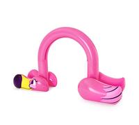 Bestway Gonfiabile spruzzatore grande fenicottero jumbo flamingo giardino feste