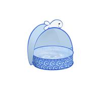 Piscina balenottera pop-up con copertura, cm. 78x68x60