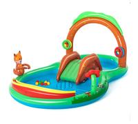 Bestway 53093 Play Center Friendly Woods con Spruzzi 295x199x130 con Scivolo