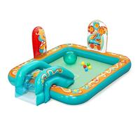 Bestway 53164 Playcenter gonfiabile con piscinetta Retro Groove 1,93 m x 1,52 m x 74 cm, multicolor