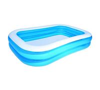 Bestway 54006 Piscina Gonfiabile Rettangolare 262x175x51 cm in Vinile 2 Anelli. MWS