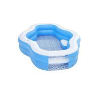 Bestway 54409 piscina fuori terra Piscina gonfiabile Piscina ovale Blu, Bianco