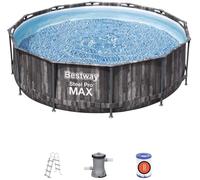 Bestway 5614X piscina fuori terra Piscina con bordi Piscina rotonda 9150 L Legno