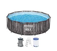 Bestway 5614X piscina fuori terra Piscina con bordi Piscina rotonda 9150 L Legno