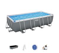 Bestway 5619Q Set piscina fuori terra Power Steel da 549x274x132 cm