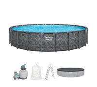 Bestway 561JZ Set piscina fuori terra APX 365 da 671x132 cm