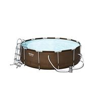 Bestway 56379 Piscina Steel PRO Frame Rettangolare, 366 x 100 cm
