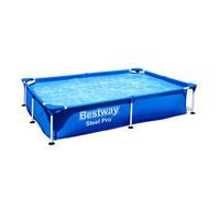 Bestway 56401-3 Piscina Fuori Terra Steel Pro Rettangoalre da 221x150x43 cm