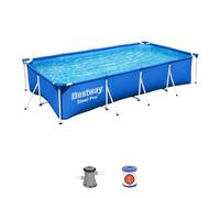 Bestway Steel Pro Piscina Rig Rettangolare 400X211X81