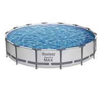 Bestway 56595-5 Set Piscina Fuori Terra Steel Pro MAX Rotonda da 427x84 cm