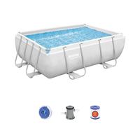Piscina c/telaio e pompa 282x196xh84 cm 56629