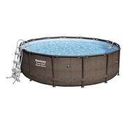 Bestway 56664 piscina fuori terra Piscina con bordi Piscina rotonda 13030 L Marrone